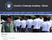 Tablet Screenshot of lincolnschallenge.org